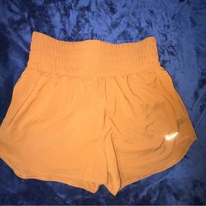 Nike One Women's Dri-Fit Ultra Highwaist Brown Athletic Shorts